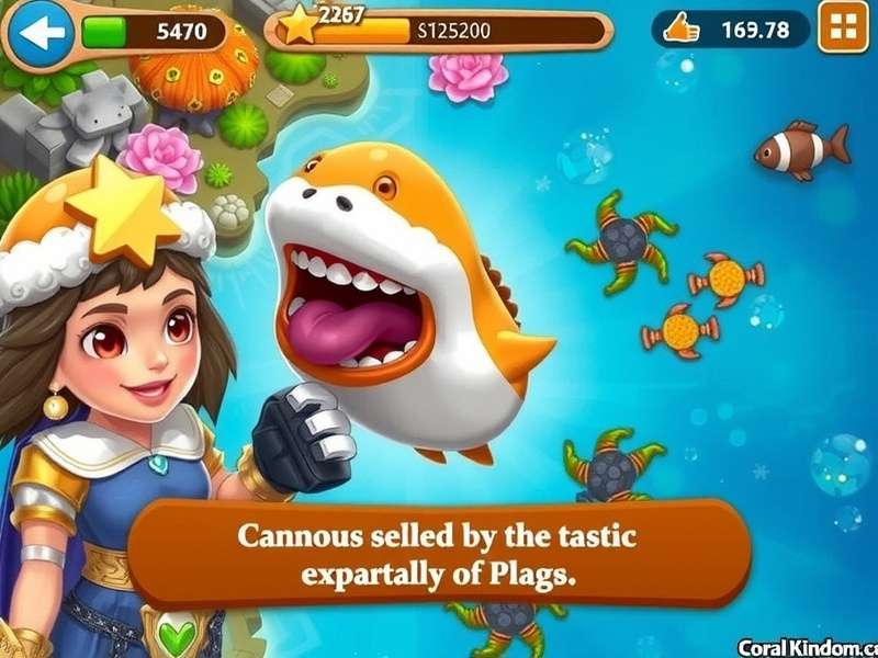 Coral Kingdom Conqueror Gameplay Screenshot